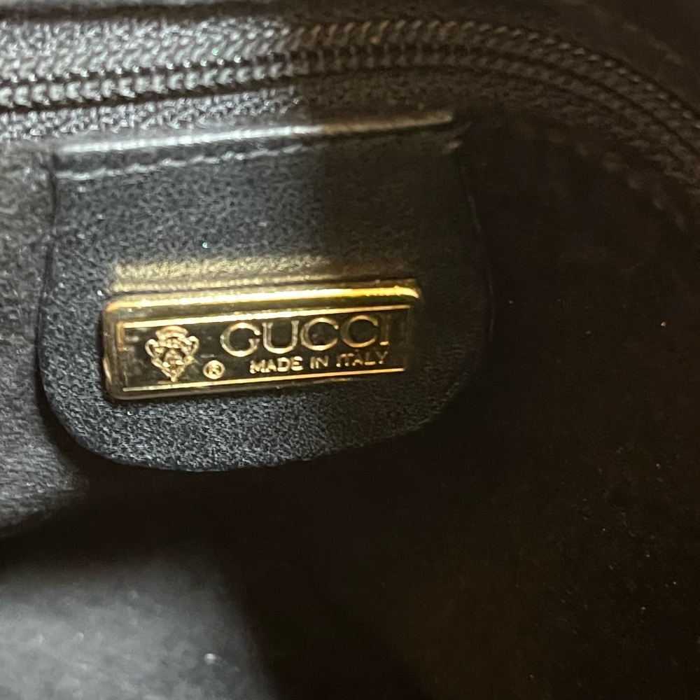 Gucci Black Leather Crossbody Bag - Picture 9 of 13